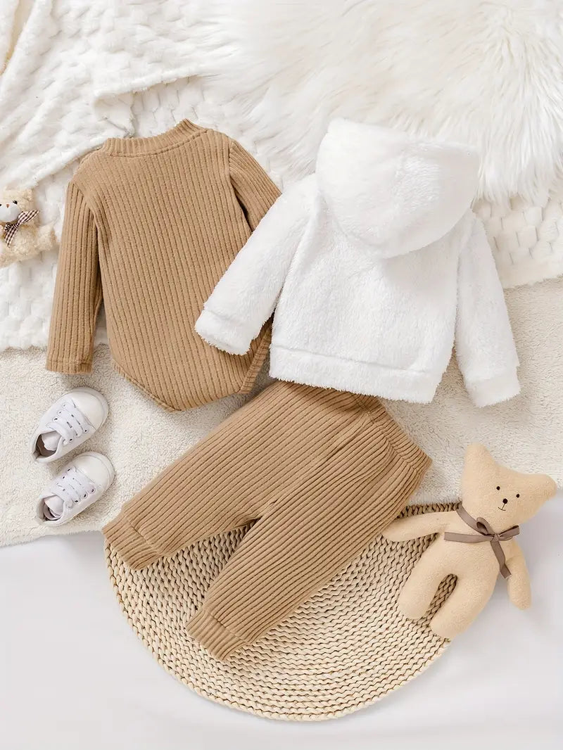 Ensemble Hiver 3 Pièces pour Bébé