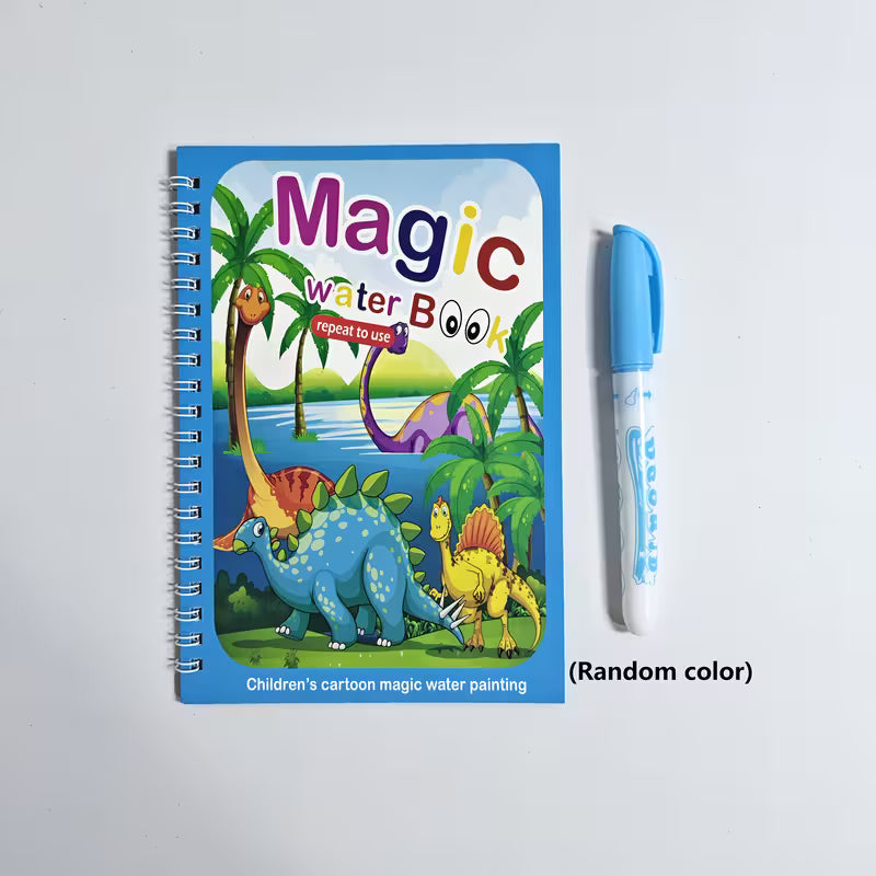 Livre de Coloration à l’Eau Réutilisable