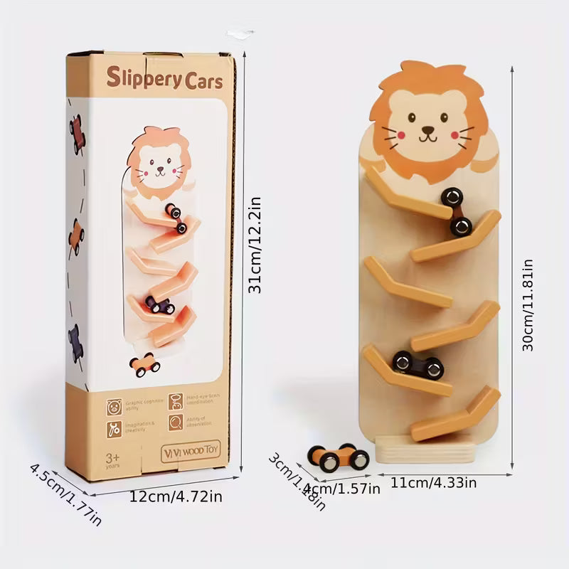 Rampe de voiture en bois