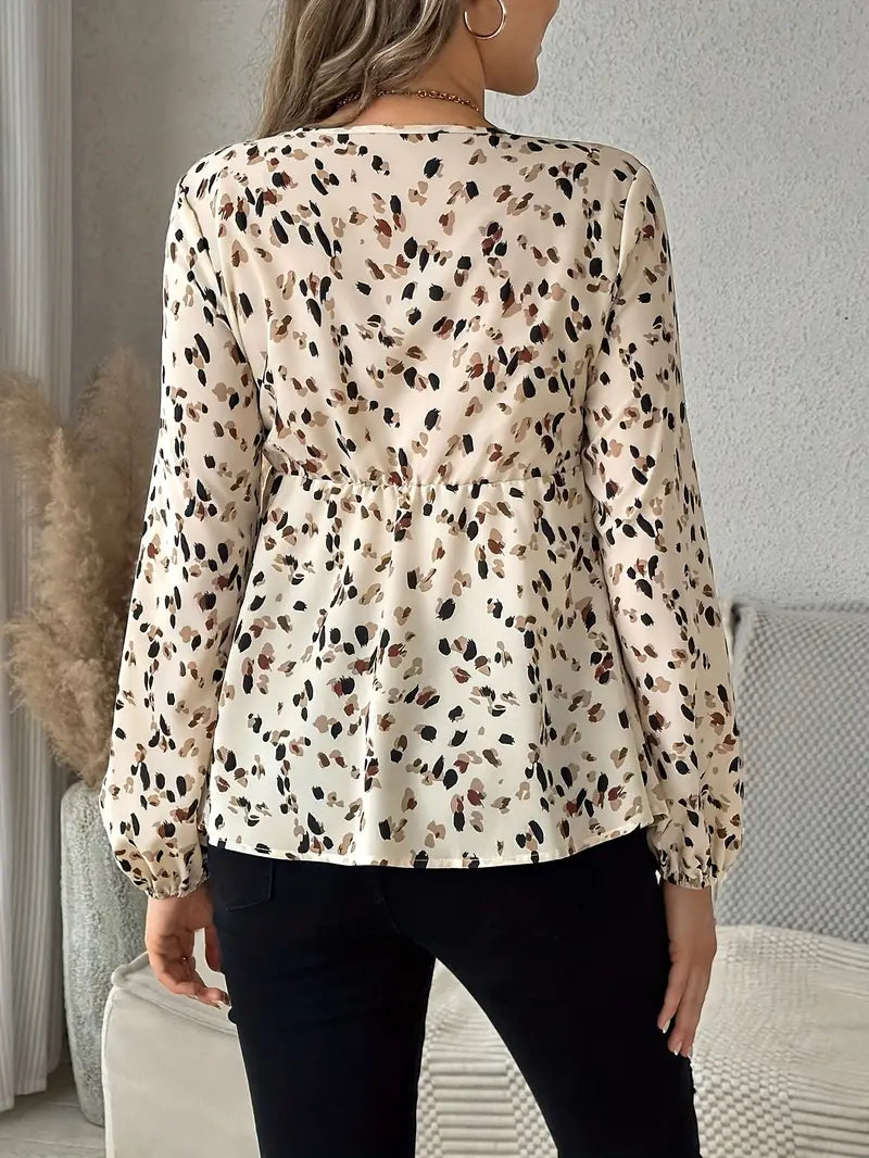 Blouse de grossesse chic à nouer