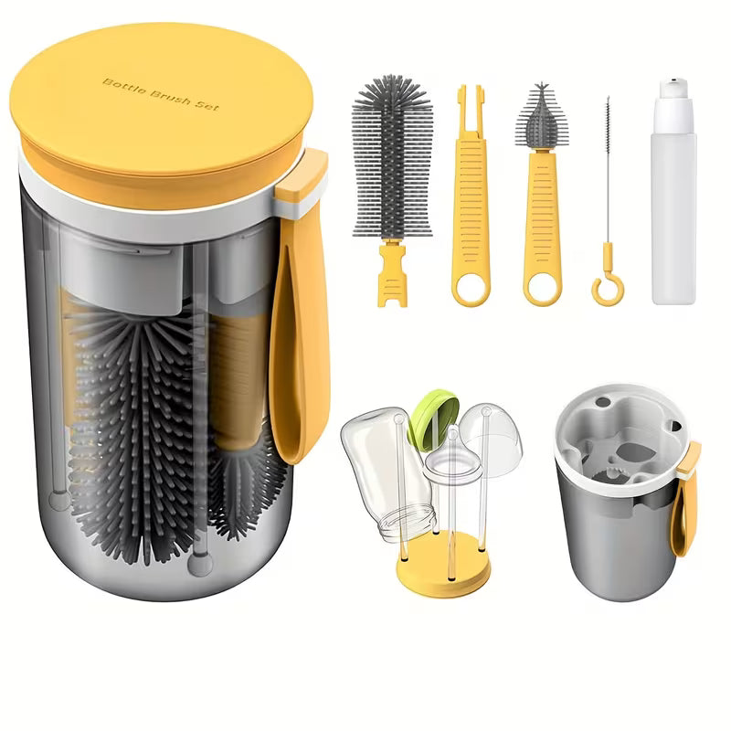 Kit Portable de Brosses à Biberons