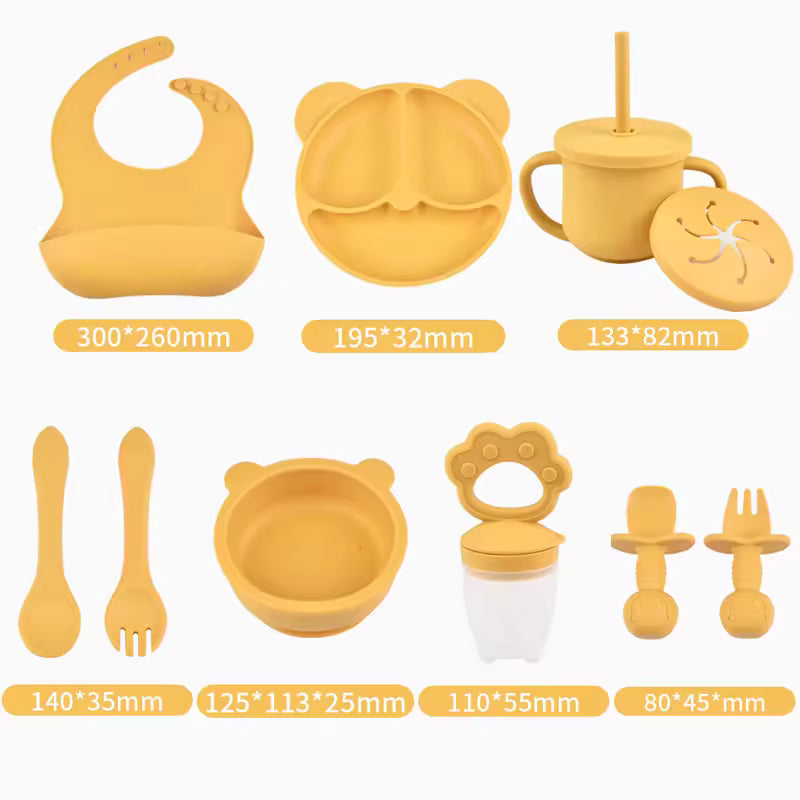 Set repas bébé 9 pièces