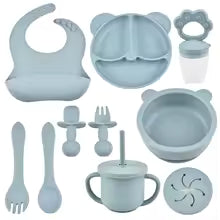 Set repas bébé 9 pièces