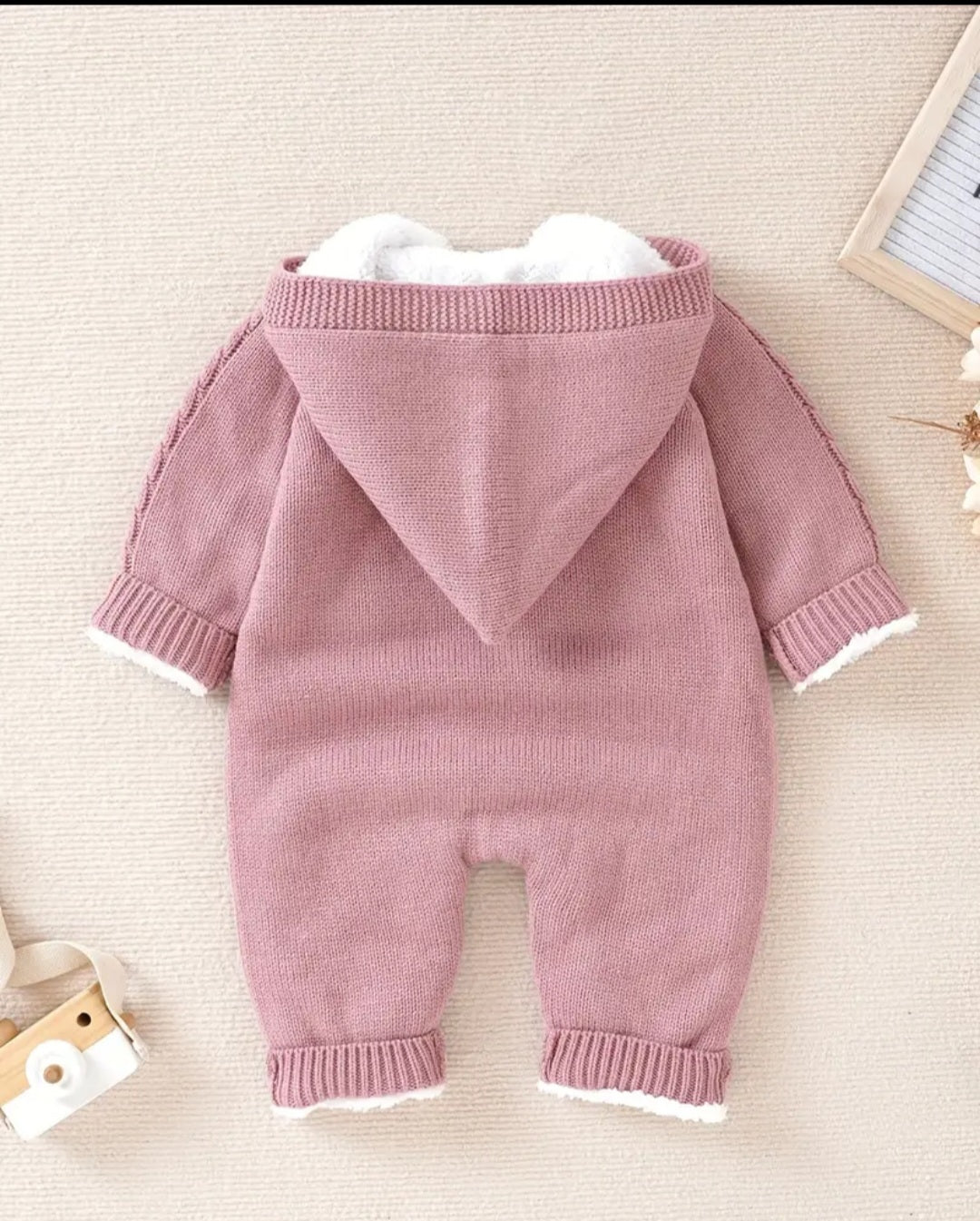 Combinaison Tricotée Doublée