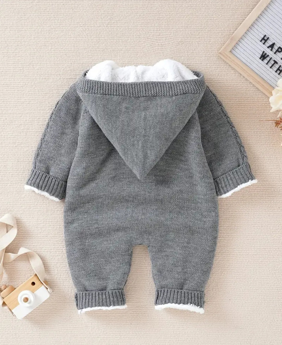 Combinaison Tricotée Doublée